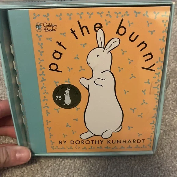 Easter Basket Bundle- Pat the Bunny and Peter Rabbit Peek a boo books - Picture 2 of 11